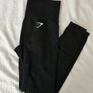 Gymshark Black High-Waisted Leggings